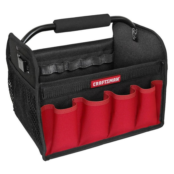 Craftsman Tool Tote Toolbox 12 in. Storage Organizer Chest Box Red