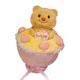thumbnail image 2 of Juguete de peluche de flor de mano de oso pequeño de mantequilla liuruiping Muñeca suave A442 Algodón PP Unisex, 2 of 4