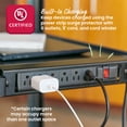 thumbnail image 6 of ECR4Kids AV Presentation Cart Stand, Black, 6 of 9
