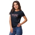 thumbnail image 2 of Inkdotpot Personalized Womens Tshirt Top Wife WeddingAnnouncement Shirt-R1, 2 of 8