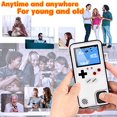thumbnail image 4 of DIKKAR Game Case for iPhone, Retro Protective Case with Own Power Supply, 36 Small Games, Colour Display, Video Game Case for iPhone 12/12 Pro (White), 4 of 4