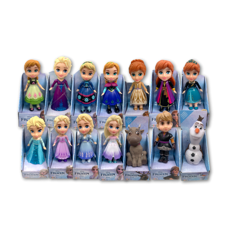 Disney Princess or Frozen Posable Mini Figure Mystery Pack, 3in