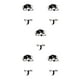 thumbnail image 2 of Pegatinas de Pared Matsuzay Oscuras para Interruptor de Luz 003 Type2 NO2, 2 of 6