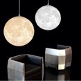thumbnail image 4 of leyfeng Impresión 3D The Moon Droplight The Nordic Contracted Balcón Habitación infantil Candelabro Dormitorio Planet Orb, 4 of 7