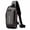 Gray Golden, variant on Fashion Anti-Theft Sling Bag for Men, Lightweight Waterproof Crossbody Chest Pack for Travel, Hiking & Daily Use