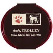 Pet 60ft Heavy Trolley W/10ft Tie Out