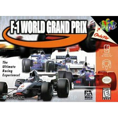 F-1 World Grand Prix - N64 (Refurbished) (Best N64 Racing Games)