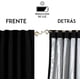 thumbnail image 3 of BÉLA 2 Cortinas Reflex + 1 Velo 70% Opacas 1.50 alto x 2.80 ancho Negro Béla Reflex, 3 of 3