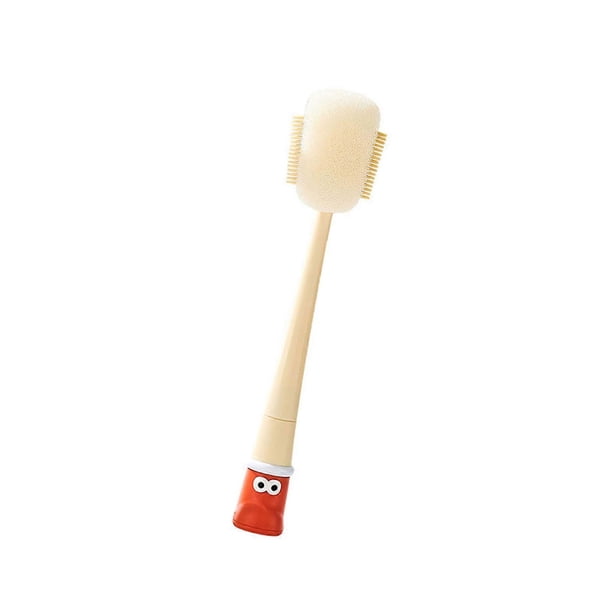 5in1 MultiFunctional Cup Cleaning Brush With Sponge Head Ergonomic Handle For Glass Coffee Mug Water Bottle Cleaning 4