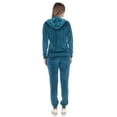 thumbnail image 4 of White Mark Women's 2 Piece Velour Tracksuit Set, 4 of 5