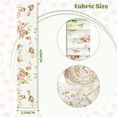 thumbnail image 7 of BCOOSS 80PCS Jelly Roll Fabric Strips for Quilting "2.5 x39" Inch Cotton Fabric Bundles for Sewing DIY Crafts (Pink small floral patterns), 7 of 7