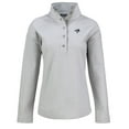 thumbnail image 2 of Women's Cutter & Buck Gray Toronto Blue Jays Hunts Point Eco Half-Snap Jacket, 2 of 3