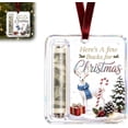 thumbnail image 3 of Christmas Cash Gift Holder Ornament, Crystal-Clear Money Holders for Cash, 3 of 7