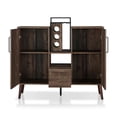 thumbnail image 2 of Galvin 2-Piece Reclaimed Oak Wood 2-Drawer Buffet and Display Shelf Set, 2 of 14