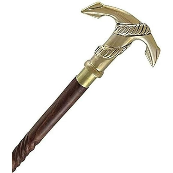 Handcrafted Wooden Walking Cane | 36" Elegant Cane for Men & Women | Gift Choice