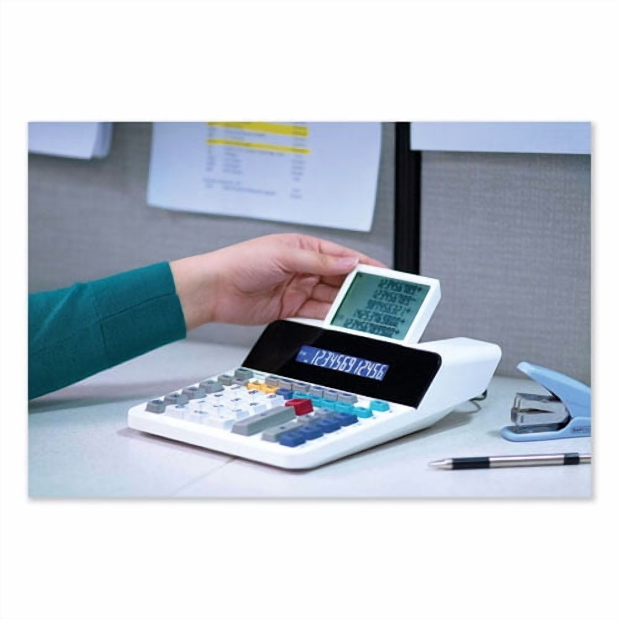 EL-1901 Paperless Printing Calculator with Check and Correct | Bundle of 2