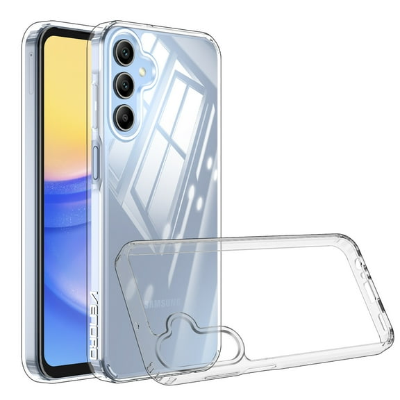 Elegant Choise Case for Samsung Galaxy A15 5G Shockproof Soft TPU Phone Cover, Clear