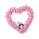 thumbnail image 2 of Corona en forma de corazón para San Valentín, decoración para el día de San Valentín, regalo, guirnalda para el hogar. Rosa, 2 of 9