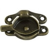 National Hardware N148-809 V600 Crescent Rigid Sash Lock, Antique Brass