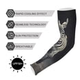 thumbnail image 5 of ALAZA Zebra UV Sun Protection Arm Sleeves UPF 50+ Compression Cooling Sleeve 1 Pair, 5 of 7