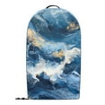 thumbnail image 2 of FKELYI Marble Blue Gold Print Blender Dust Cover with Handle Anti Splash Water Resistant Blender Mixer Protector Covers for Kitchen Appliance Dustproof Cover, 2 of 6