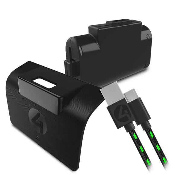 Pack De Batería Recargable 4gamers Sx-c6x - Para Xbox One, X/S, Con Cable De Carga Y Juega