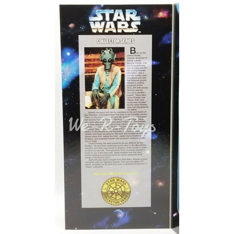 Star Wars Collector Series Action Figure Doll - GREEDO (12