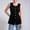 Black, variant on Women's Sleeveless Knit Cardigan for Everyday Casual Comfort Lightweight Summer Wardrobe Black S