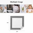 thumbnail image 4 of White Greek Key Cloth Napkins, Geometric Greece Ancient Farmhouse Geo Washable and Reusable Dinner Napkins Set of 4, Table Napkin for Kitchen Party Birthday Wedding Hotel Housewarming 20"x20", 4 of 8