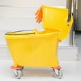 thumbnail image 5 of WHAMVOX  Household Mop Bucket Pole Cleaning Basket Bathroom Cleaner Buckets Silver, 5 of 8