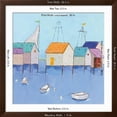thumbnail image 5 of Art.com Boat House Row Art Print by Phyllis Adams, Brown Frame Wall Art, 38" x 38", 5 of 5