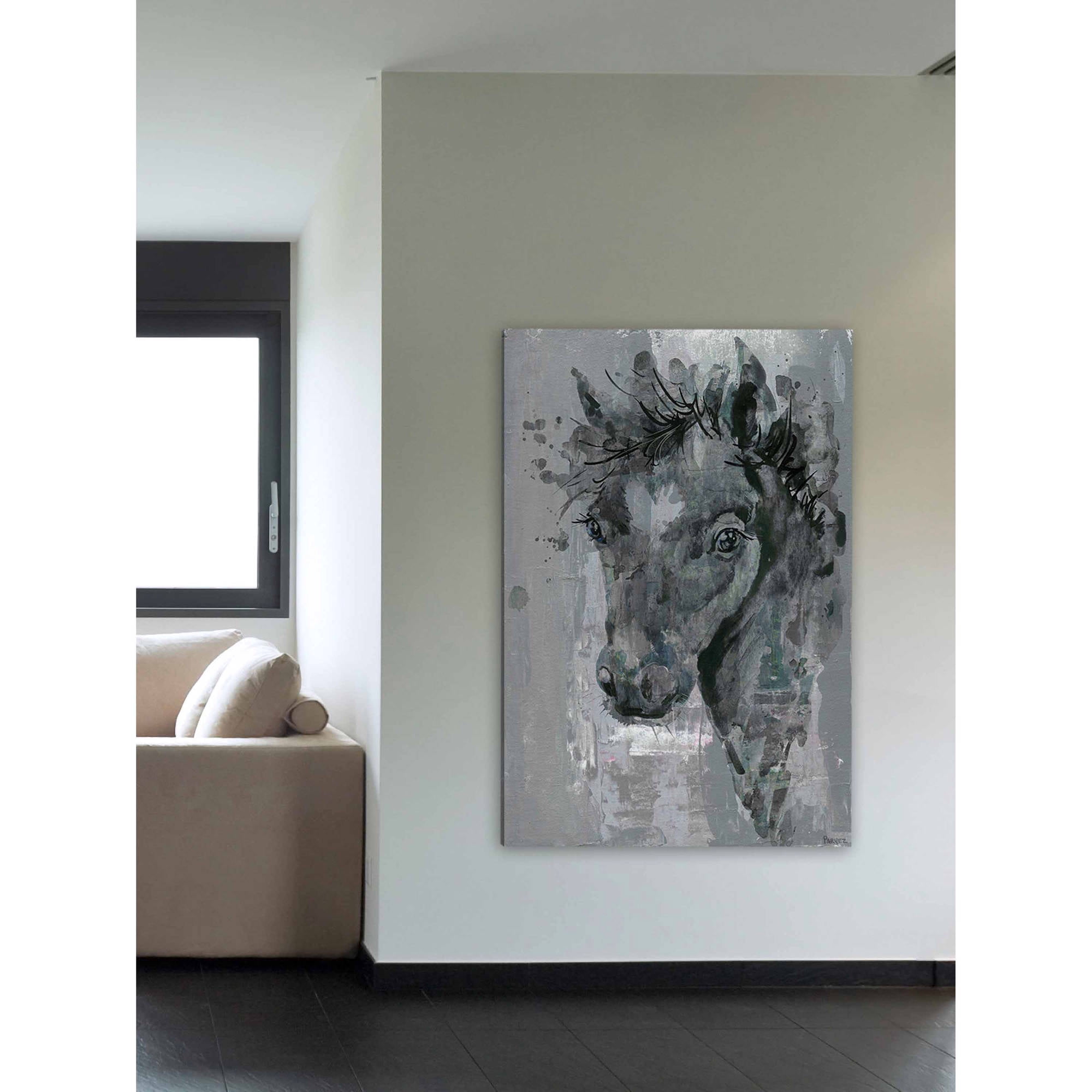 Parvez Taj Sweet Stare' Painting Print on Wrapped Canvas 12 x 18