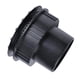 thumbnail image 4 of Rejilla de salida de ventilación de aire RV de 2,36 `` 60 mm, recambio universal impermeable para remolque de autocaravana, humo para autocara Negro shamjiam Ventilación de aire lateral de remolque RV ATV, 4 of 8
