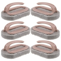 Raindrops 6 Pcs Dish Sponges for Washing Dishes Brush with Soap Dispenser Scrubber Pink