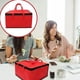 thumbnail image 5 of Bolsa Aislada Para Comestibles Bolsa Calentador Pizza Bolsa Nevera Picnic Bolsa Transporte Comida Caliente Bebida (Rojo), 5 of 8