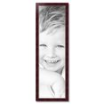 thumbnail image 2 of ArtToFrames 13" x 44" Cherry Stain with Gold Beads Picture Frame, 13x44 inch Red Wood Poster Frame (WOM-4140), 2 of 7