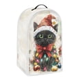 thumbnail image 2 of HELLHERO Christmas Black Cat Kitchen Blender Dust Cover for Kitchen Hand Strap for Kitchen Counter with Reusable, 2 of 6