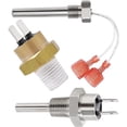 thumbnail image 1 of 42001-0053S Heater Thermistor Stainless Steel & 42002-0024S Stack Flue Sensor Replacement 42001-0063S for Pentair Sta-Rite MasterTemp Max-E-Therm Pool and Spa Heater Elecrical System, 1 of 6