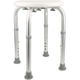 thumbnail image 3 of Taburete de ducha redondo con asiento regulable en altura, color blanco, 3 of 6