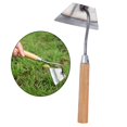 thumbnail image 3 of Almencla Welded Garden Hoe Weeding Yard Digging Gardening Trapezoid B Trapezoid, 3 of 8