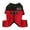 Red, variant on Dog Cat Fleece Clothes S Size Green Four Legged Winter Warm Outfit with Leash Hole for Small Pets
