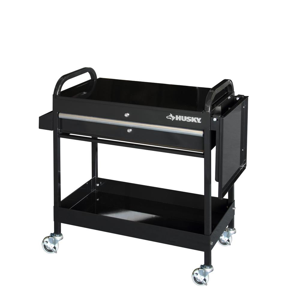 Husky Tool Cart >> Husky Utility Cart 31 In 1 Drawer Rolling Tool Cabinet Husky Tool Cart >> Husky Utility Cart 31 In 1 Drawer Rolling Tool Cabinet