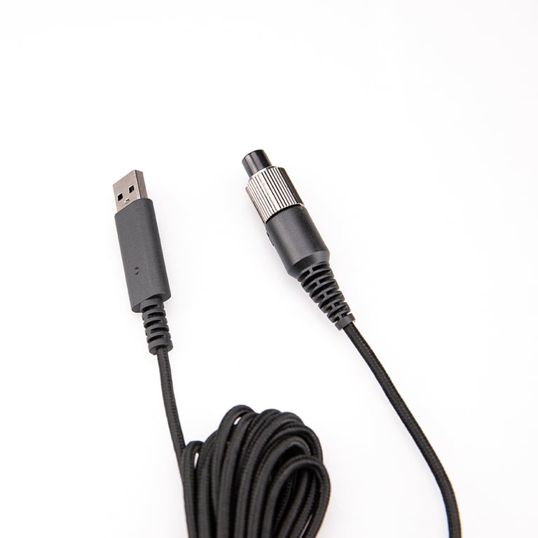 Replacement USB Cable Braided Connect Wire for Razer Panthera Evo