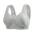 thumbnail image 5 of MDUKONU Women’s Bras Womens Seamless Wireless Supportive Bra Push Up Comfort Soft No Underwire Full Coverage T-Shirt Bra Light Green 36, 5 of 5