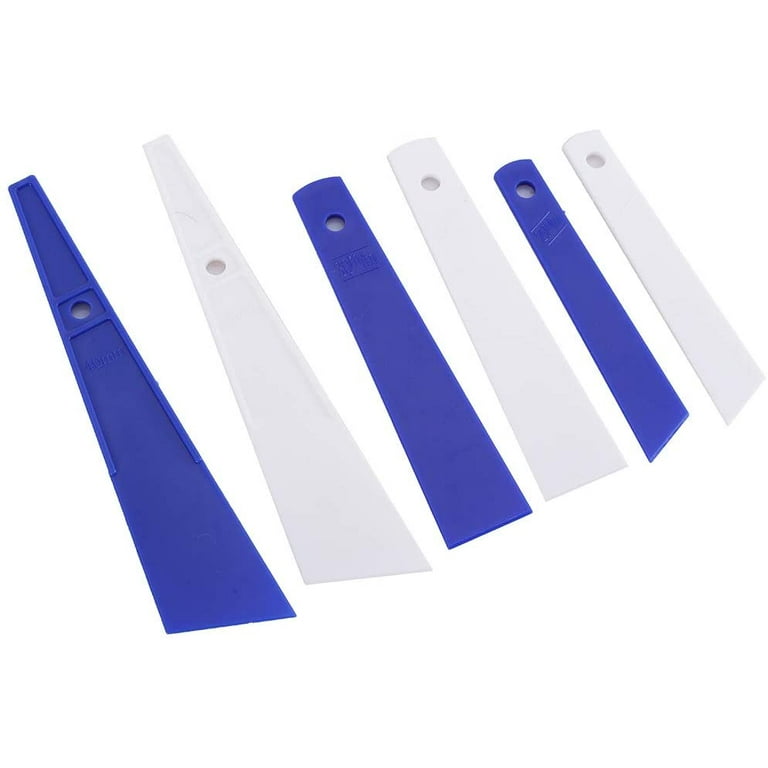 6-Pack Plastic Glue Spreaders - DIY Craft Tools For Leatherworking & Sewing Projects