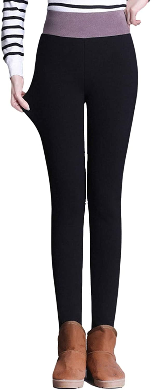 Womens Leggings Casual Elastic Thermal 