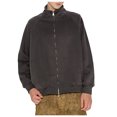 thumbnail image 2 of MKLEKYY Veste Matelassée à Enfiler pour Femmes Automne Cardigan Version Hommes et Femmes Hauts Polyvalents Décontracté Double Fermeture Éclair Tendance, 2 of 4