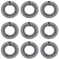 thumbnail image 1 of Peine elástico circular completo, peine circular de plástico Flexible, peine elástico para el cabello, diadema, soporte para diadema para mujeres y niñas Vhermosa CPB-DE-LYY947-1, 1 of 6