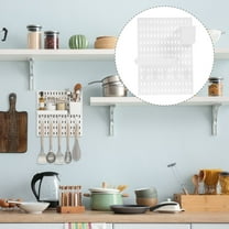 FRCOLOR 1 Set Pegboard Combination Kit Kitchen Wall Mounts Organizer Punch Free Pegboard Wall Rack for Utensils