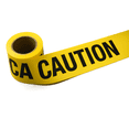 thumbnail image 1 of Cinta Barricada Caution 5cm x 18m Amarilla Negra Polipropileno, 1 of 3